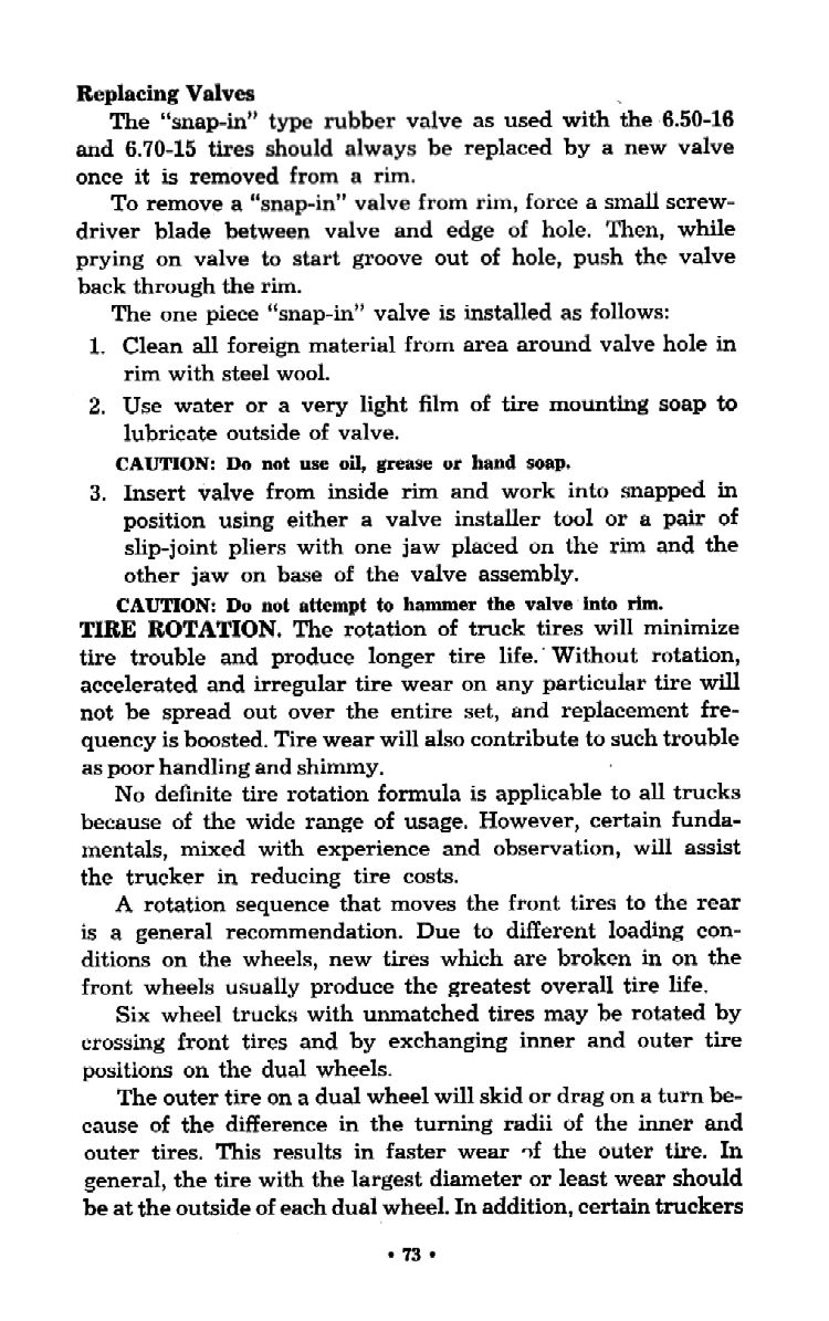1959 Chevrolet Truck Operators Manual Page 47